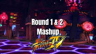 Crumbling Laboratory Round 1 and 2 Mashup  Street Fighter IV [upl. by Readus]