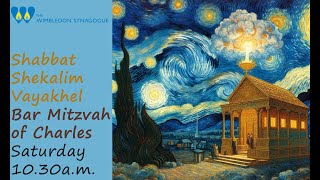 Shabbat Shekalim  Bar Mitzvah of Charles  Morning Service  09032024 [upl. by Margaretta268]