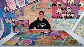 3000 Piece Puzzles on Puzzles  Review Time Lapse amp Pickup Challenge Watch till the end [upl. by Aitsirk]