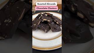 Roasted Almonds Chocolate Clusters  Chocolate Bites chocolate cluster bites quickbite1111 new [upl. by Spohr]