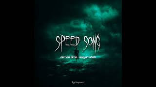 demon time  aaryan shah speed song [upl. by Aushoj]