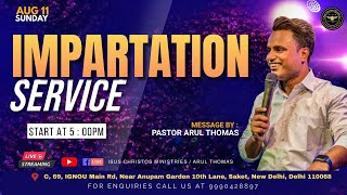 IMPARTATION OF THE HOLY SPIRIT  ARUL THOMAS [upl. by Oj]