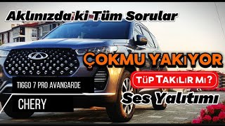 CHERY TİGGO PRO 7 AVANGARDE  Tüp takılır mı  Çok mu Yakıyor [upl. by Ennayehc]