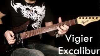 Vigier Excalibur guitar solo  Neogeofanatic [upl. by Atalante]