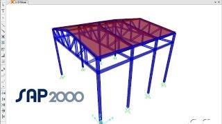 SAP2000  01 Introductory Tutorial Watch amp Learn [upl. by Nirad238]