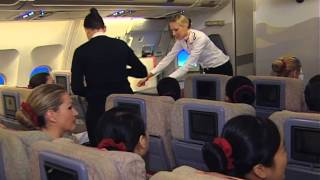 An exclusive behind the scenes look of Emirates Airlines flight attendant training [upl. by Smoot]