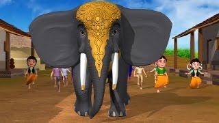 Enugamma Enugu  Elephant 3D Animation Telugu rhymes with Lyrics for children [upl. by Bornstein83]