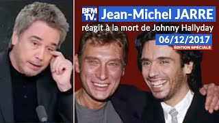 Mort de Johnny Hallyday la réaction de JeanMichel Jarre BFMTV 06122017 [upl. by Jansson]