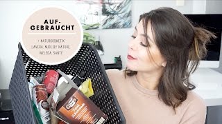 AUFGEBRAUCHT 4 Review TOPS amp FLOPS  Naturkosmetik  Lavera Weleda Sante  Jucepauline [upl. by Corvin]