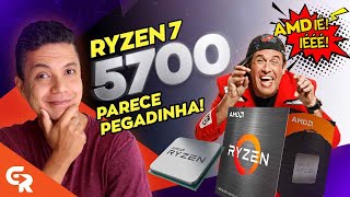 🟢 RYZEN 7 5700  FUJA DESSA PEGADINHA DA AMD [upl. by Rona]