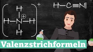 Einfach erklärt Tipps zum Aufstellen von Valenzstrichformeln  Strukturformeln LewisFormeln [upl. by Davilman]