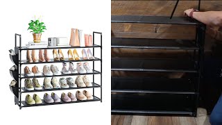 Oyrel 5 Tier Shoe Organizer Storage Rack First Impressions [upl. by Wicks]