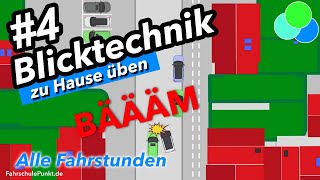 4 Blicktechnik  Wie Wo Wann Fahrstunde Fahrschule Punkt [upl. by Amyaj]