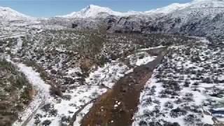 Así se ve cuando neva en el desierto de Sonora México [upl. by Calder63]