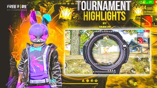 TOURNAMENT HIGHLIGHTS BY YASH FF 🇮🇳freefireindia [upl. by Dasi305]