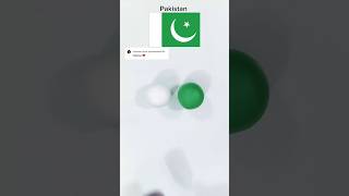 Pakistan  Colour Mixing shorts satisfying [upl. by Aeki]