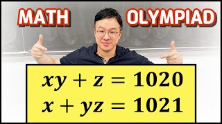 Math Olympiad  An Interesting Algebra Problem You Can Enjoy [upl. by Maurits246]