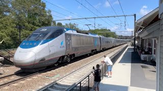 Acela Hybrid K5LA Horn Compilation [upl. by Ailahs]