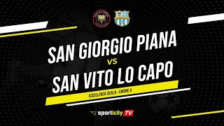 San Giorgio Piana  San Vito Lo Capo LIVE  Eccellenza Sicilia  Diretta Calcio [upl. by Eimmak]