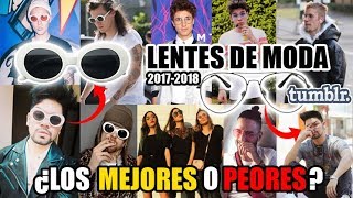 LENTES DE MODA ¿LOS MEJORES O PEORES  CLOUT GOGGLES  AVIATOR CLEAR [upl. by Leitao906]