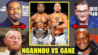 UFC Fighters Predict  Francis Ngannou vs Ciryl Gane UFC 270 [upl. by Eloci]