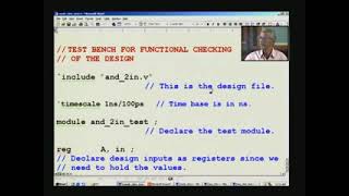 Lecture 16  Writing a Test Bench [upl. by Acirt]