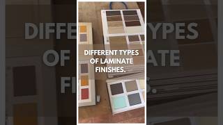 Types of Laminate finishes  interiordesign design laminates laminate details ai woodwork [upl. by Dwan941]