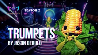 Mielie’s amaizeing “Trumpets” performance  Season 2 Episode 2  The Masked Singer SA [upl. by Barthelemy221]