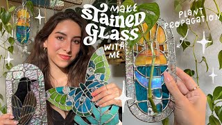 make stained glass with me  plant propagation station 🌱 [upl. by Mauldon361]