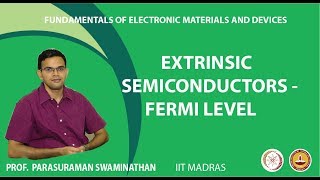 Extrinsic semiconductors  Fermi level [upl. by Crudden]