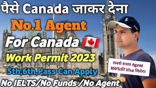 Canada 🇨🇦 Free Work PermitBest Agent For Canada In India Jobs In Canada canadavisa canada [upl. by Berthe]