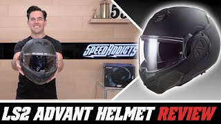 LS2 Advant Helmet Review at SpeedAddictscom [upl. by Tihom]