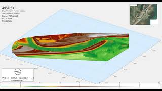 Updated  Pagham Spit Evolution to March 2024 [upl. by Eanil]