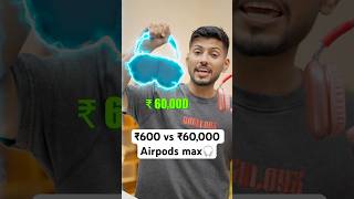 FAKE vs REAL AirPods Max 🎧 Let’s Try 💸 [upl. by Kcirreg]