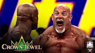 Goldberg and Bobby Lashley head to war WWE Crown Jewel 2021 WWE Network Exclusive [upl. by Yeca]