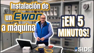 Instalación de un Ewon a máquina ¡en 5 minutos [upl. by Milinda]