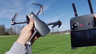 Holy Stone HS900 249g 3axis 4K Drone Flight Test Review [upl. by Venable]