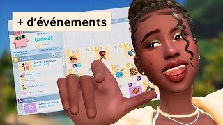 De nouveaux événements à ajouter à vos calendrier  📆 Spécial été 🌊🏖️ SIMS4 [upl. by Esialb]