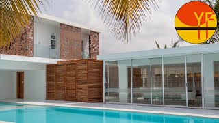 Tour In Sencillo Beach House By cmDesign Atelier In LAGOS NIGERIA [upl. by Yrekaz246]