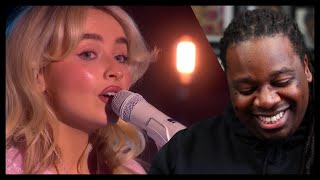 Voice teacher analyzes SABRINA CARPENTER singing PLEASE PLEASE PLEASE  BBC LIVE LOUNGE [upl. by Ttegdirb]