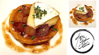 DELICIOUS TART TATIN  Red Onion Fig and Melted Brie [upl. by Samantha230]