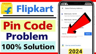 no seller ships to this pin code  Flipkart pin code problem pincode problem solved  only 1 minute [upl. by Yromas179]