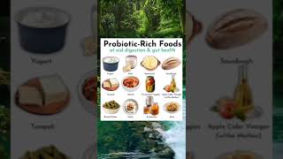 ProbioticRich Foods at Aid Digestion and Gut Health healthtips healthyhealing healthylifestyle [upl. by As]