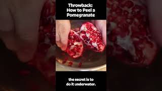 How to Peel a Pomegranate with Chef John [upl. by Anirrehs]