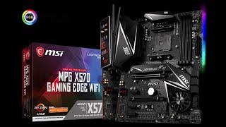 MSI MPG X570 EDGE 메인보드 Wifi 업그레이드 WIFI 6 [upl. by Aved]