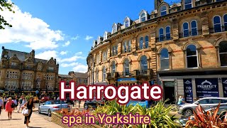 HARROGATE walk around Harrogate Town Centre gimbalwalkwithme [upl. by Alviani]