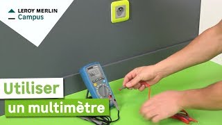 Comment utiliser un multimètre  Leroy Merlin [upl. by Asiram945]