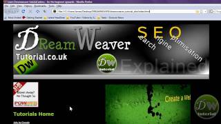 Dreamweaver Tutorial  Floating Div Tags in Dreamweaver cs4 [upl. by Kania252]