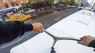 RideNYC 5 Bus Surfing [upl. by Kirst]