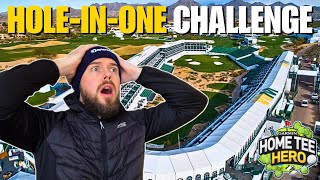 HOLEINONE CHALLENGE  HOME TEE HERO  GARMIN R10 subscribe hitthebell bagolf [upl. by Aicilihp]